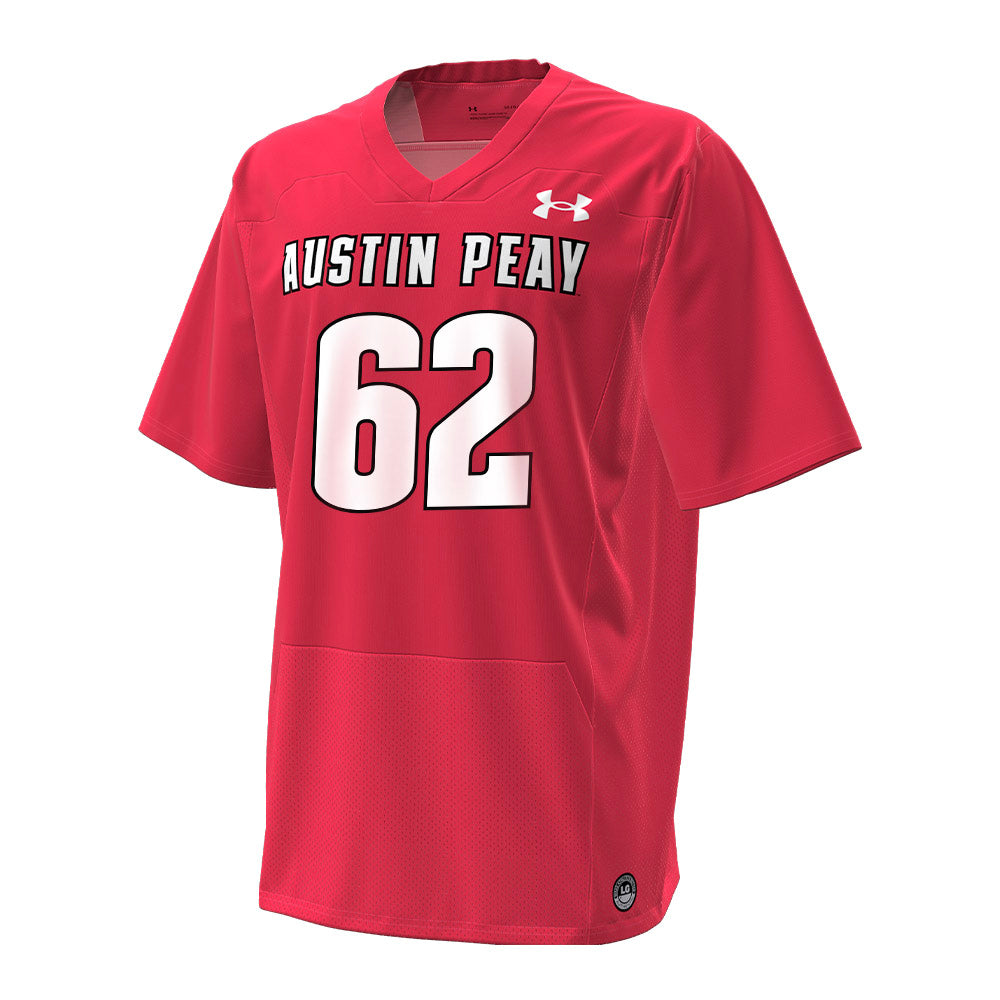 APSU - NCAA Football : Stratton Smith - Under Armour® Football Jersey-0