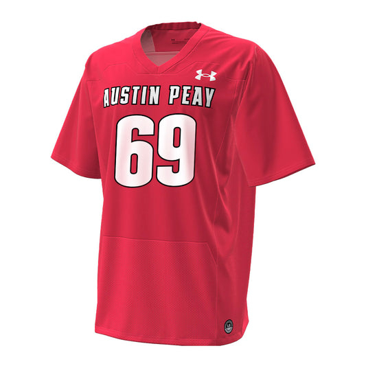 APSU - NCAA Football : Solomon Ortiz - Under Armour® Football Jersey-0
