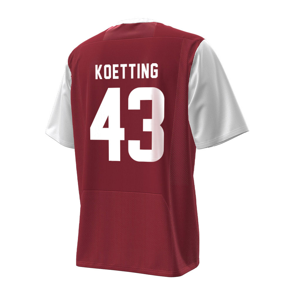 Colgate - NCAA Football : Jeb Koetting - Under Armour® Football Jersey-1