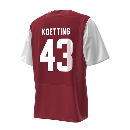Colgate - NCAA Football : Jeb Koetting - Under Armour® Football Jersey-1
