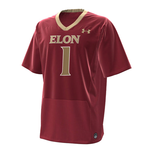Elon - NCAA Football : Jevean Brown - Under Armour® Football Jersey-0