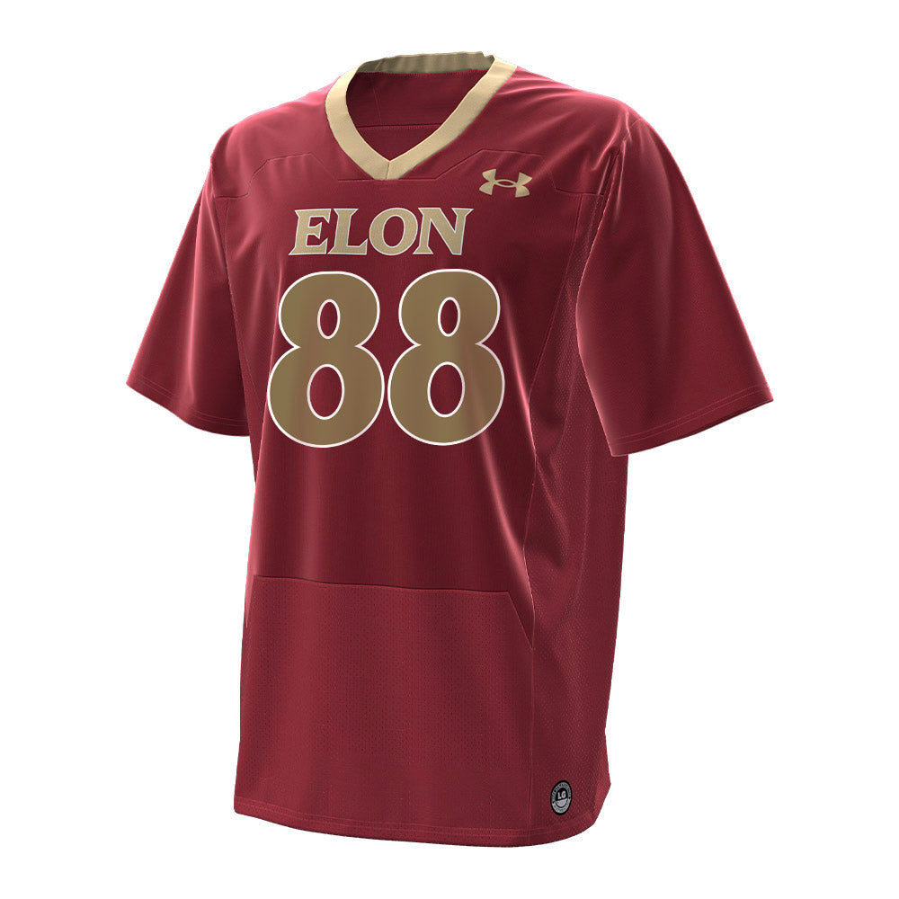 Elon - NCAA Football : Owen Kelley - Under Armour® Football Jersey-0