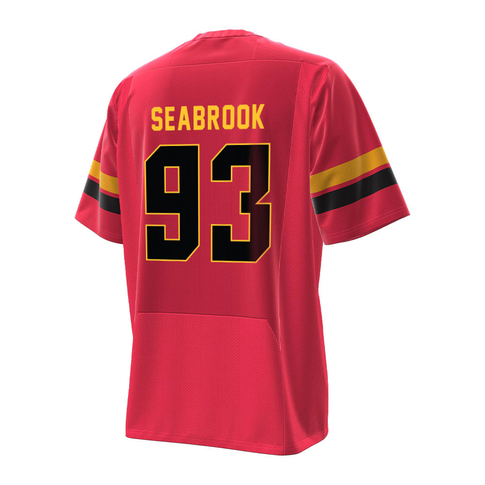 Ferris State - NCAA Football : Erick Seabrook - Under Armour® Football Jersey-1