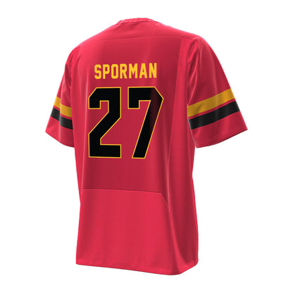 Ferris State - NCAA Football : Ben Sporman - Under Armour® Football Jersey-1