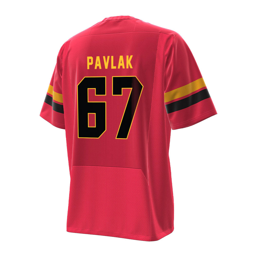 Ferris State - NCAA Football : Avery Pavlak - Under Armour® Football Jersey-1