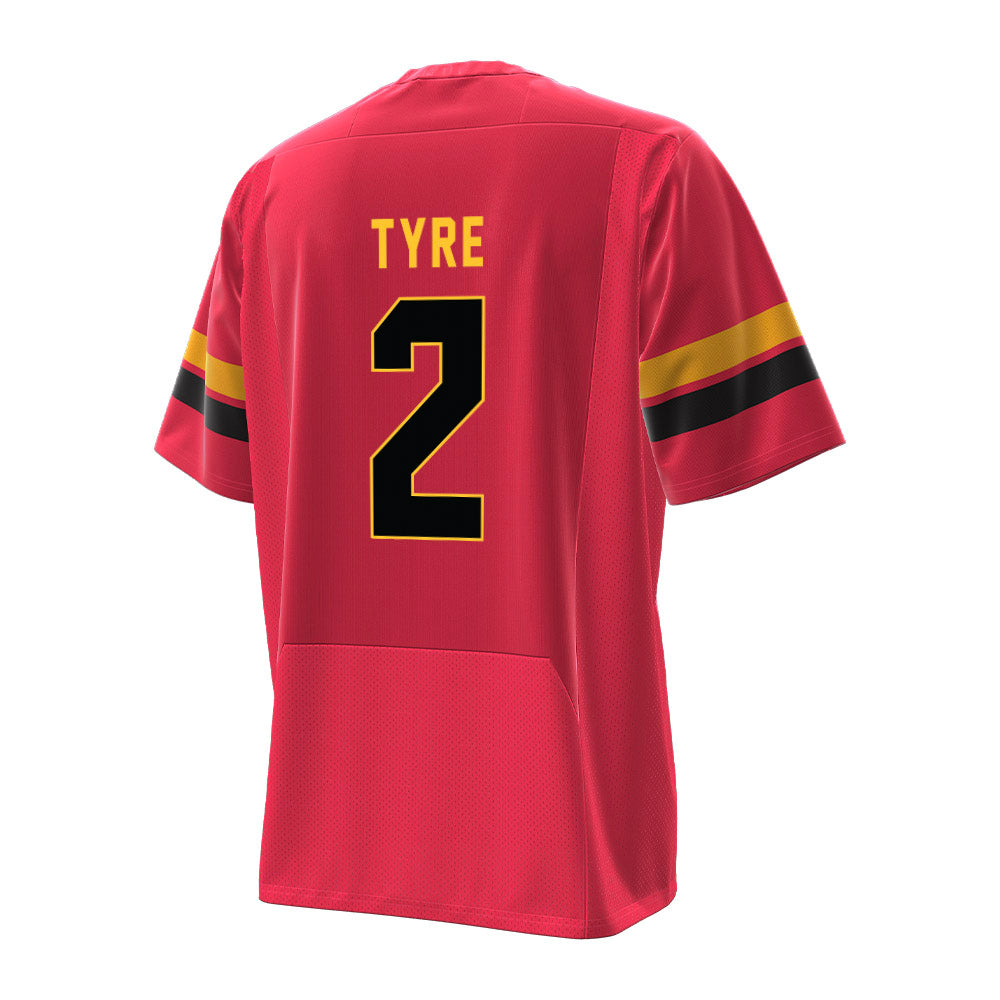 Ferris State - NCAA Football : Kelby Tyre - Under Armour® Football Jersey-1