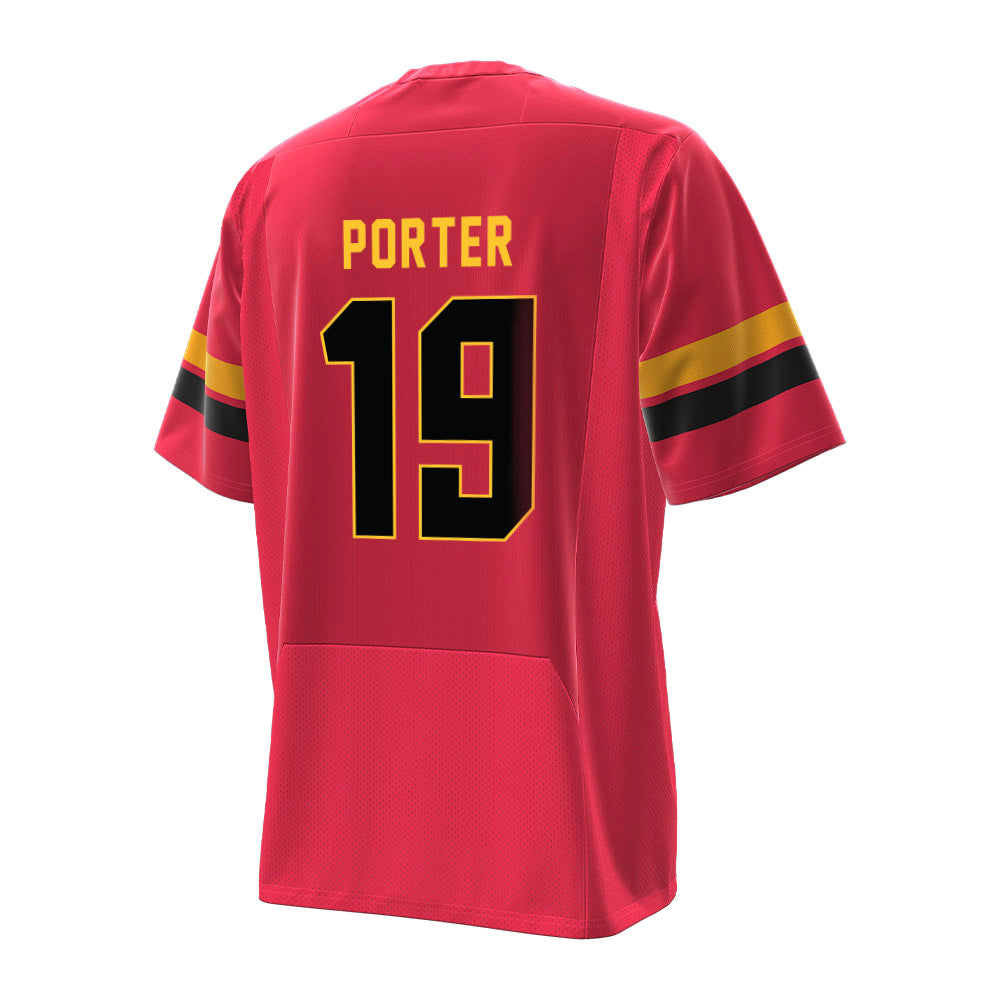 Ferris State - NCAA Football : Cortez Porter - Under Armour® Football Jersey-1