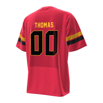 Ferris State - NCAA Football : Dom Thomas - Under Armour® Football Jersey-1