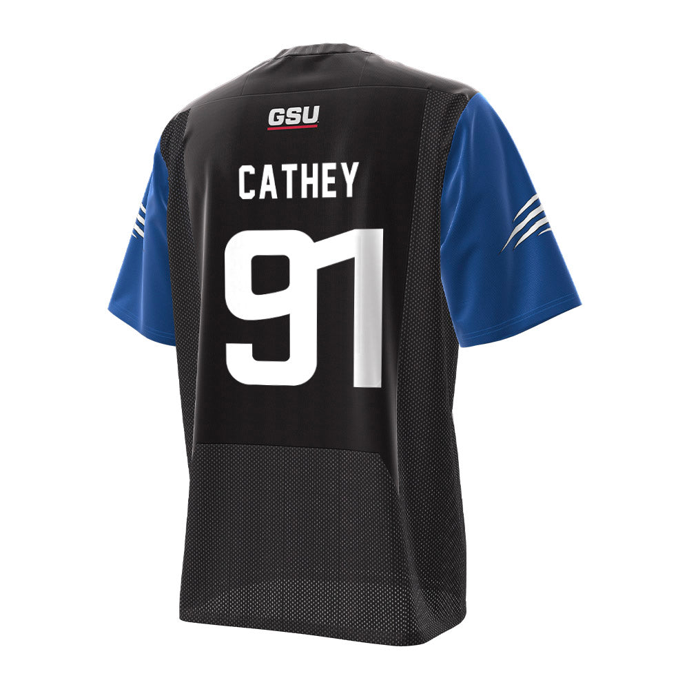 Georgia State - NCAA Football : Tyrese Cathey - Under Armour® Football Jersey-1
