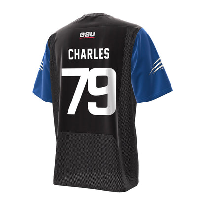 Georgia State - NCAA Football : Ethan Charles - Under Armour® Football Jersey-1