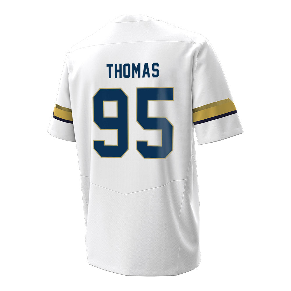 Georgia Tech - NCAA Football : Tawfiq Thomas - Under Armour® Football Jersey-1