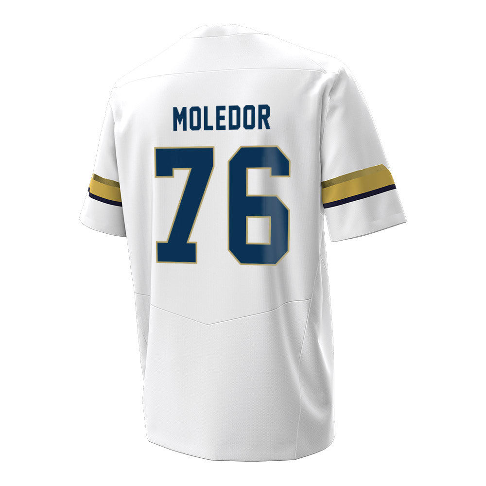 Georgia Tech - NCAA Football : Krew Moledor - Under Armour® Football Jersey-1