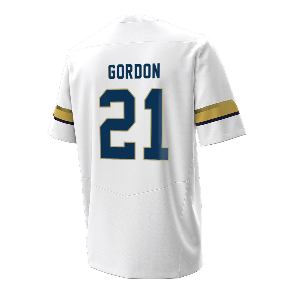 Georgia Tech - NCAA Football : Daylon Gordon - Under Armour® Football Jersey-1