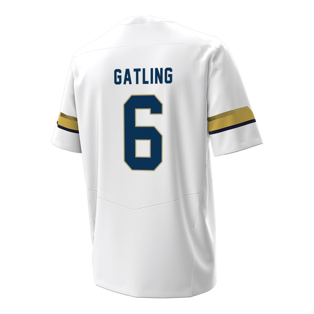 Georgia Tech - NCAA Football : Debron Gatling - Under Armour® Football Jersey-1