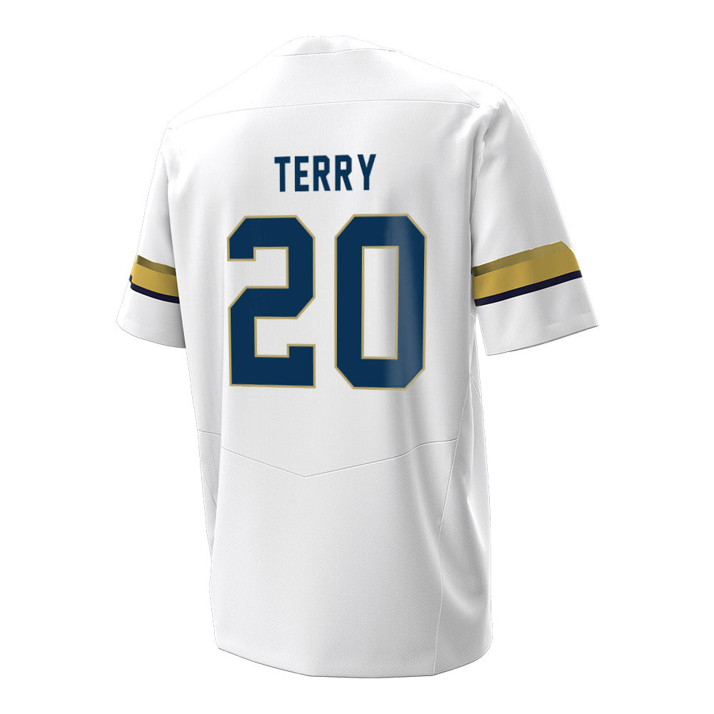 Georgia Tech - NCAA Football : Jaedyn Terry - Under Armour® Football Jersey-1