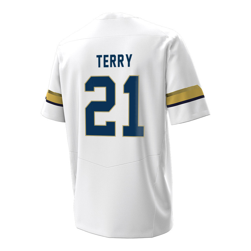 Georgia Tech - NCAA Football : Jaedyn Terry - Under Armour® Football Jersey-1
