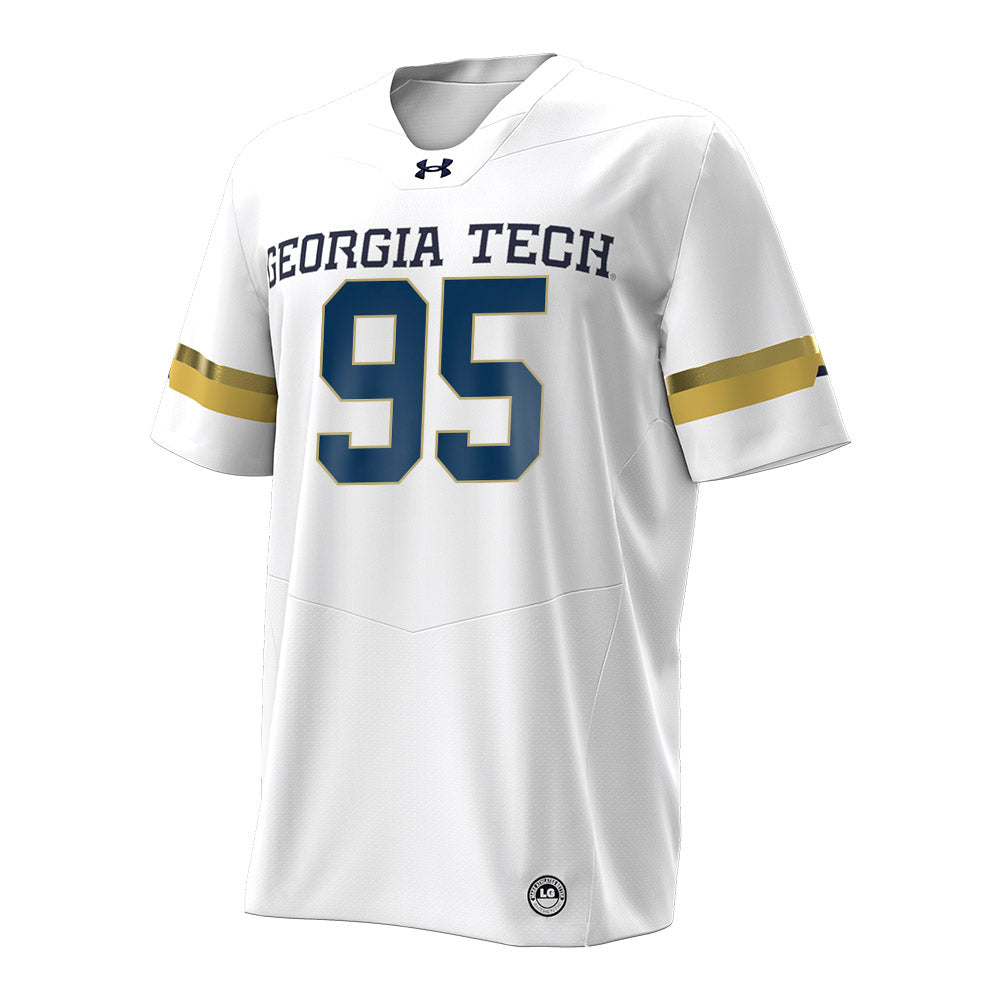 Georgia Tech - NCAA Football : Jason Moore - Under Armour® Football Jersey-0