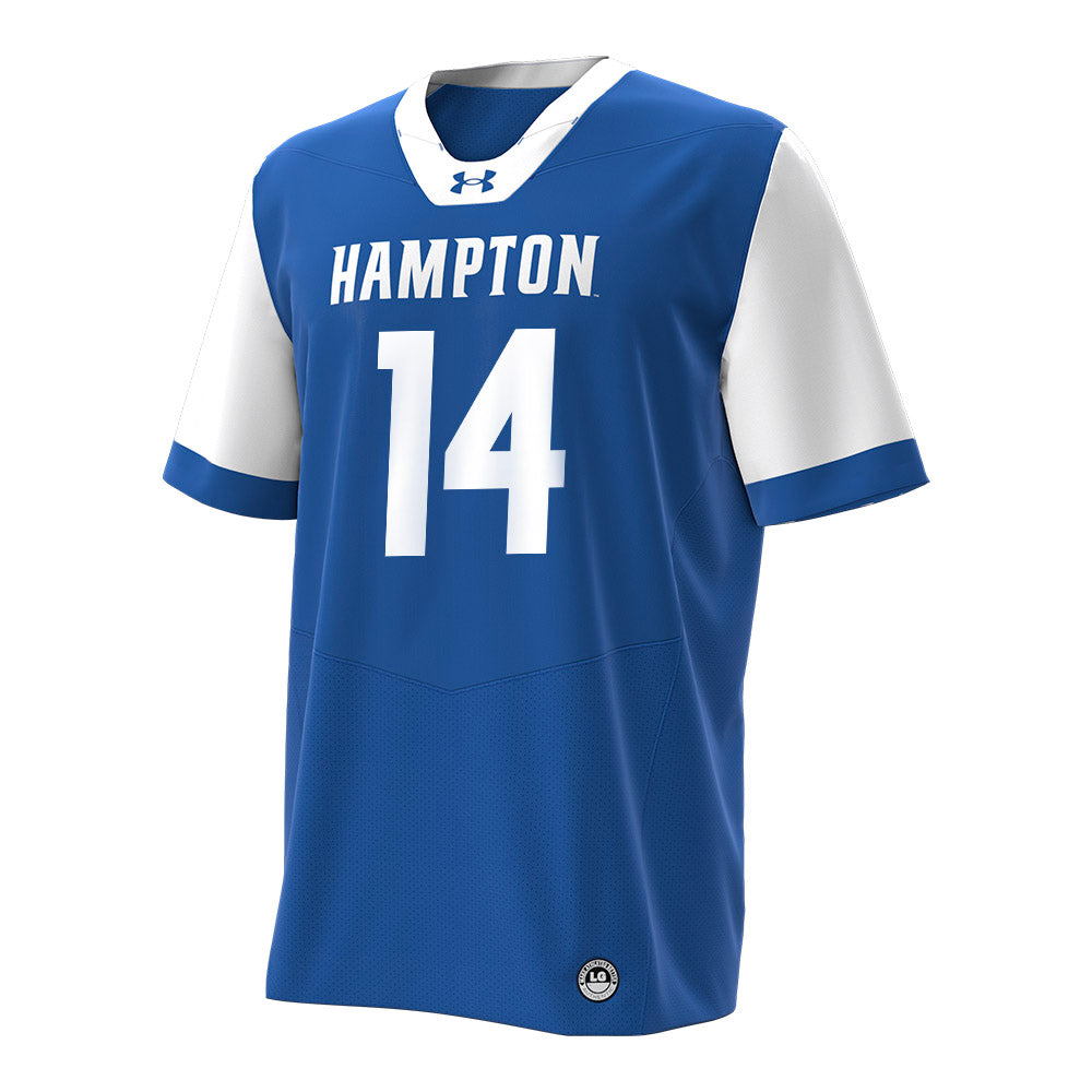 Hampton - NCAA Football : Nare Means - Under Armour® Football Jersey-0