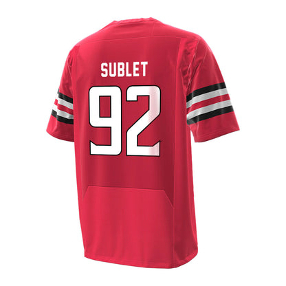 Lamar - NCAA Football : Broderick Sublet - Under Armour® Football Jersey-1