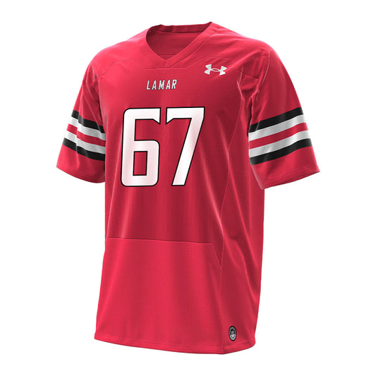 Lamar - NCAA Football : Adedapo Adetosoye - Under Armour® Football Jersey-0