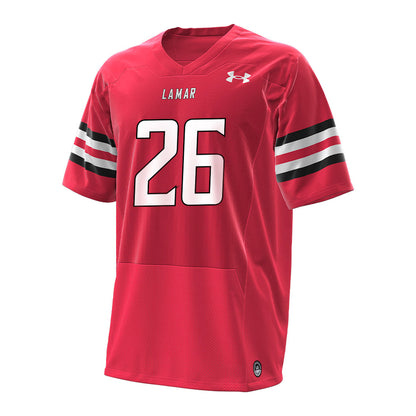 Lamar - NCAA Football : Omarion Rasberry - Under Armour® Football Jersey-0