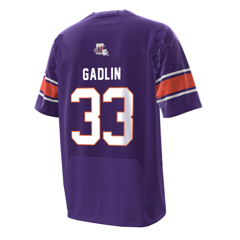 Northwestern State - NCAA Football : Marcus Gadlin - Under Armour® Football Jersey-1