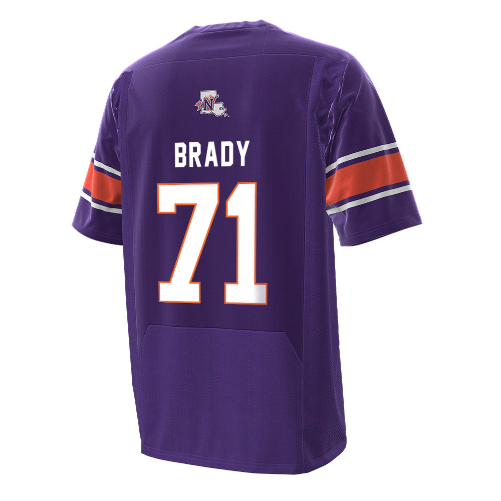 Northwestern State - NCAA Football : Logan Brady - Under Armour® Football Jersey-1