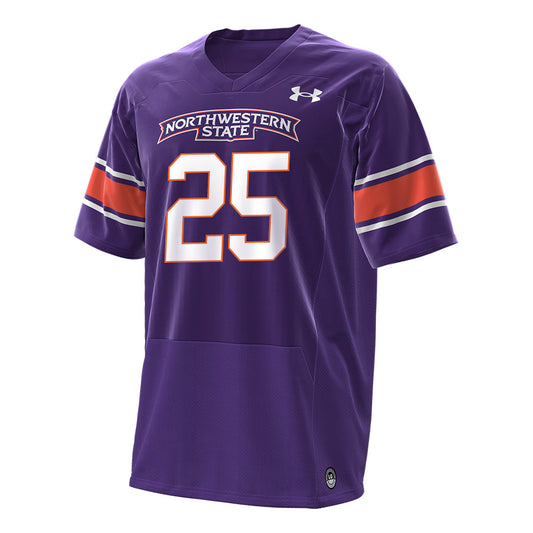 Northwestern State - NCAA Football : Jeremiah James - Under Armour® Football Jersey-0