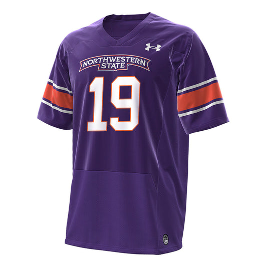 Northwestern State - NCAA Football : Brennon Thompson - Under Armour® Football Jersey-0