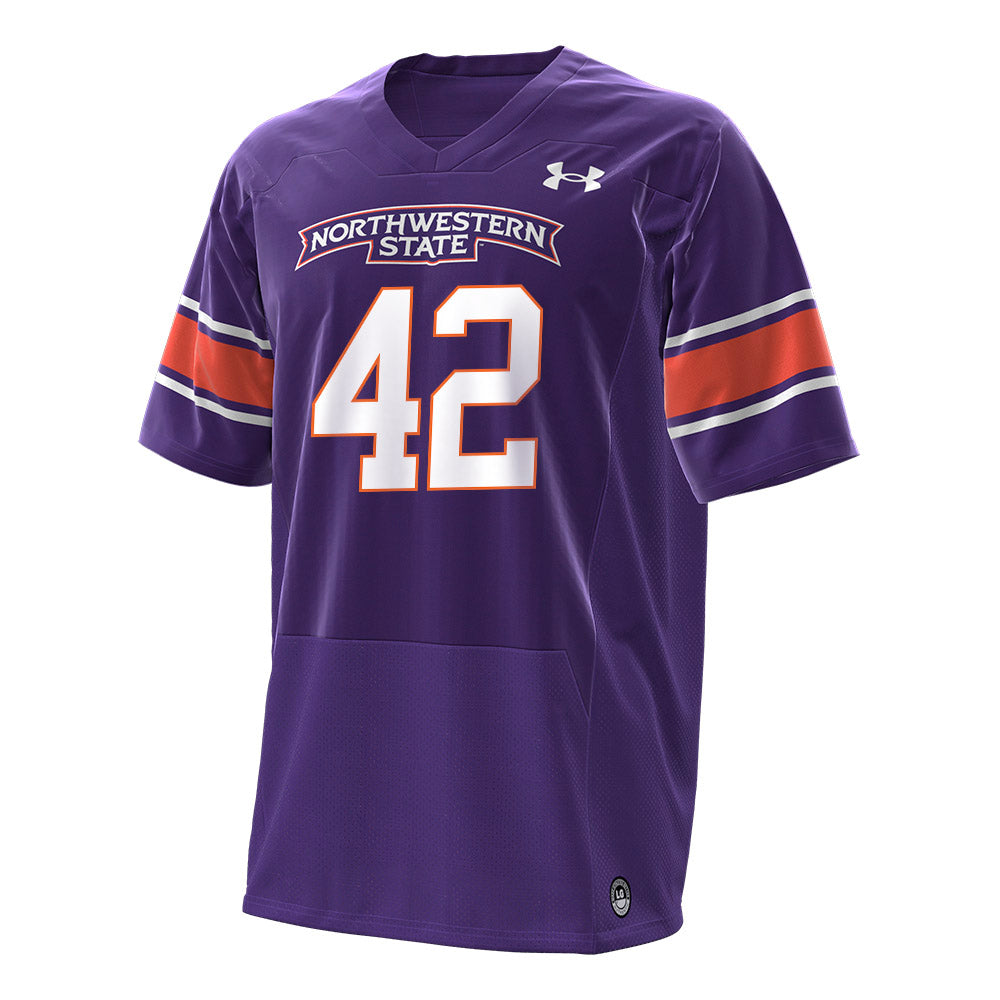 Northwestern State - NCAA Football : Braden Woods - Under Armour® Football Jersey-0