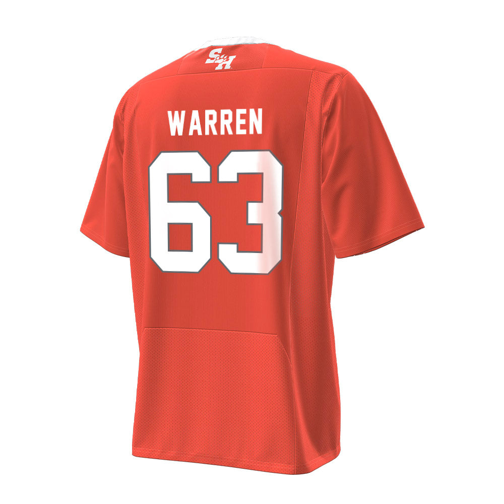 SHSU - NCAA Football : Joseph Warren - Under Armour® Football Jersey-1