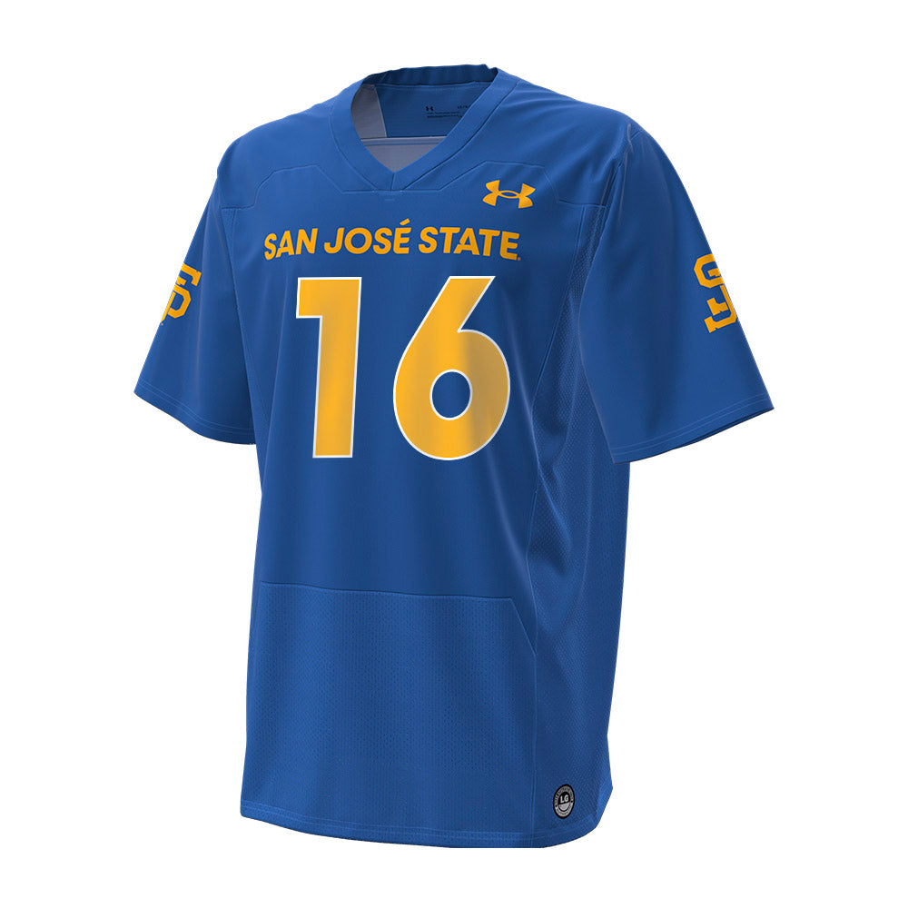 SJSU - NCAA Football : CJ Lee - Under Armour® Football Jersey-0