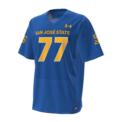 SJSU - NCAA Football : Daniel Tuliau - Under Armour® Football Jersey-0