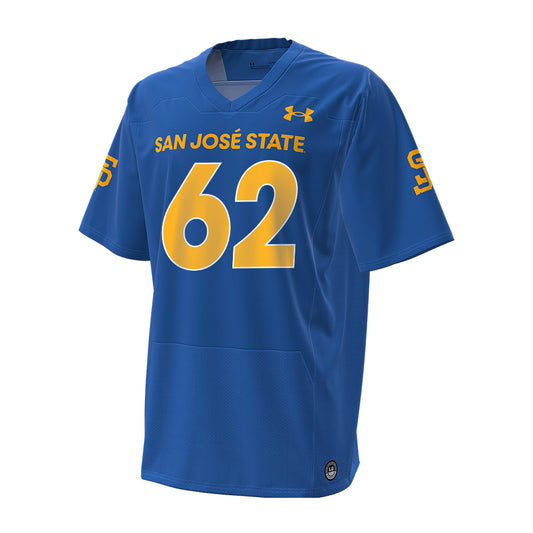 SJSU - NCAA Football : Tyler Chen - Under Armour® Football Jersey-0