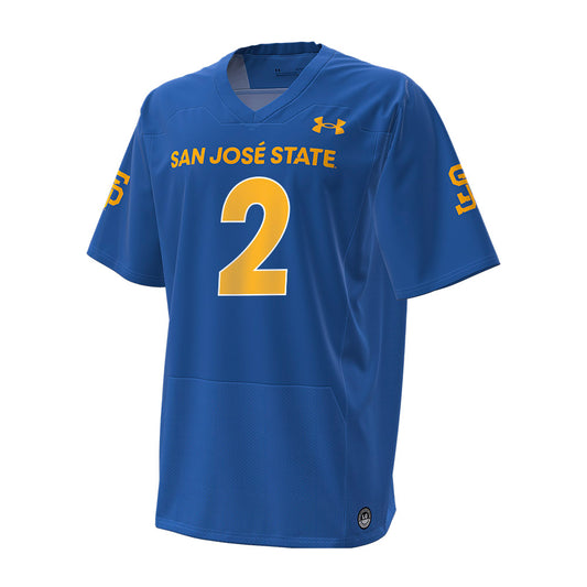 SJSU - NCAA Football : Maliki Crawford - Under Armour® Football Jersey-0