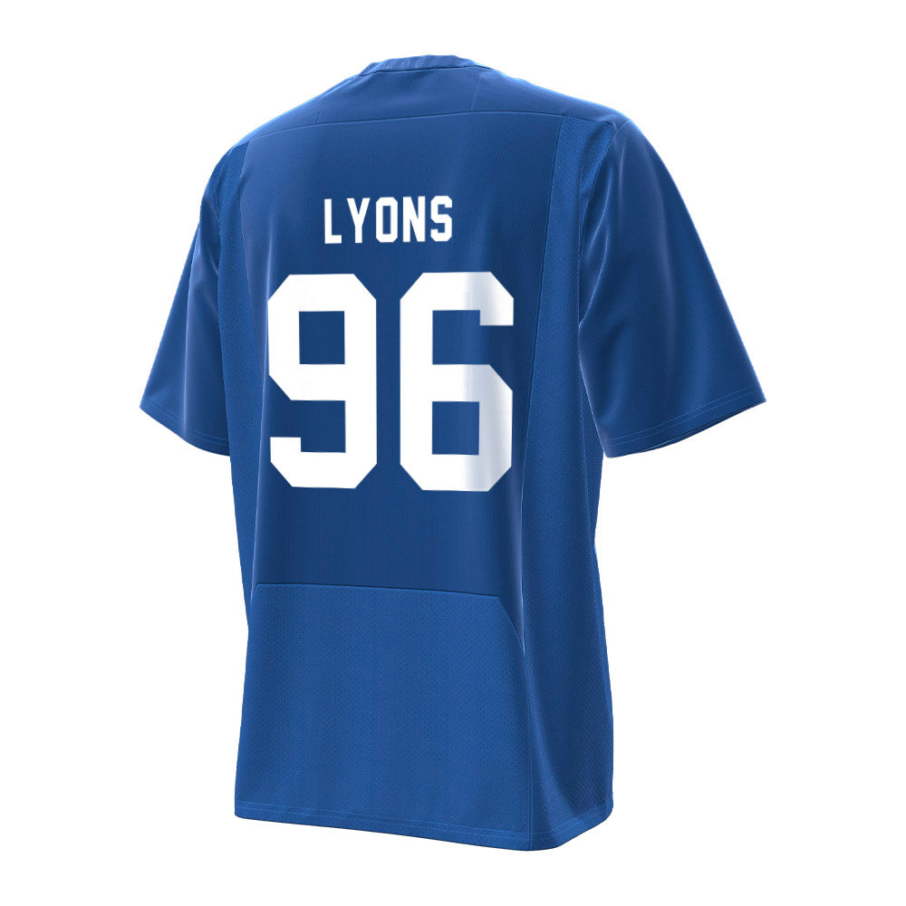 TN State - NCAA Football : Kennland Lyons - Under Armour® Football Jersey-1
