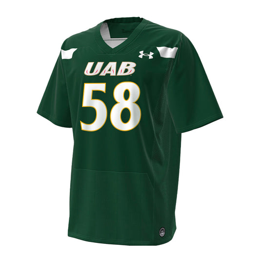 UAB - NCAA Football : Ryan Gunter - Under Armour® Football Jersey-0