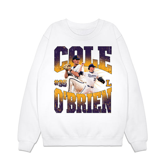 Lipscomb - NCAA Baseball : Cole O'Brien - Collage Premium Crewneck Sweatshirt-0