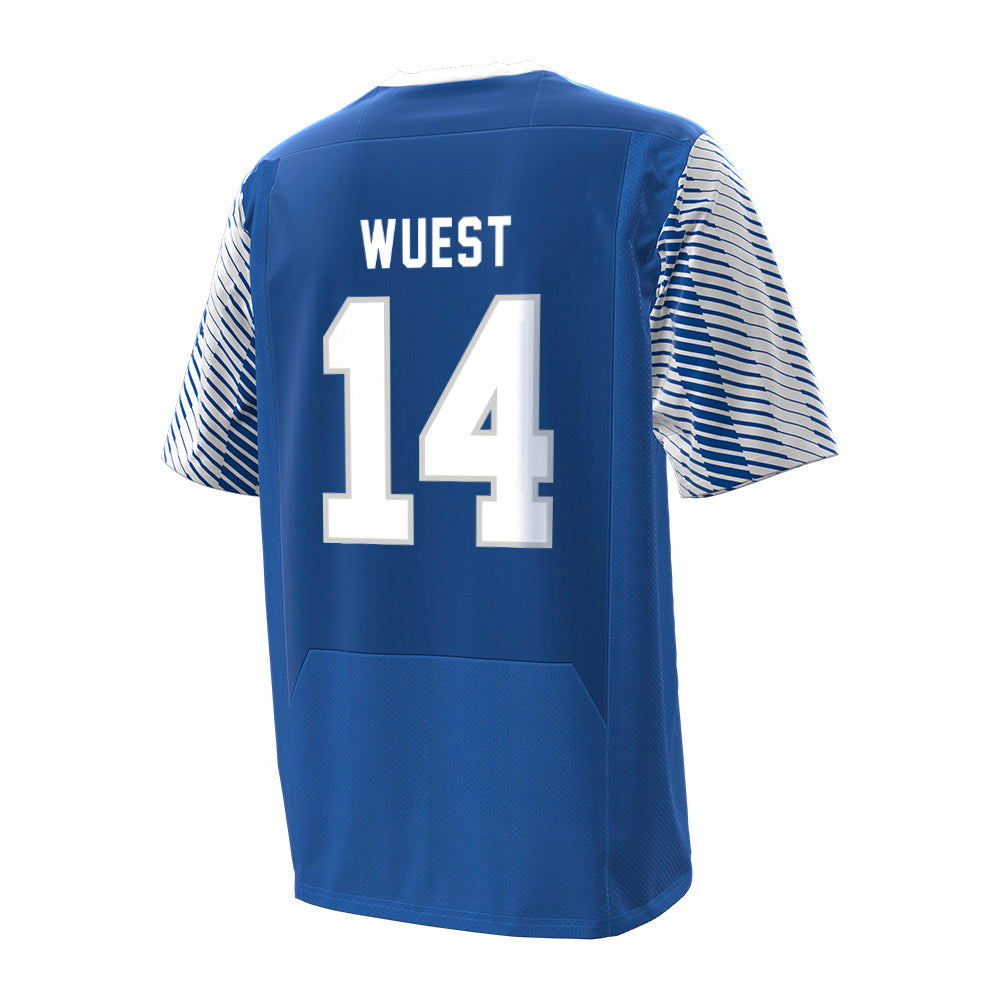 Indiana State - NCAA Football : BJ Wuest - Under Armour® Football Jersey-1