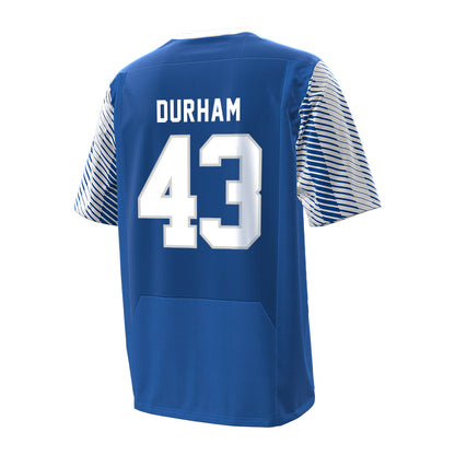 Indiana State - NCAA Football : Braydon Durham - Under Armour® Football Jersey-1