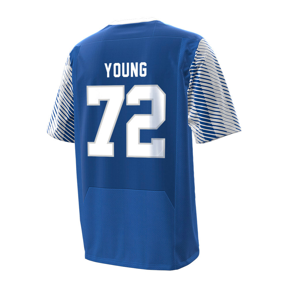 Indiana State - NCAA Football : Julian Young - Under Armour® Football Jersey-1