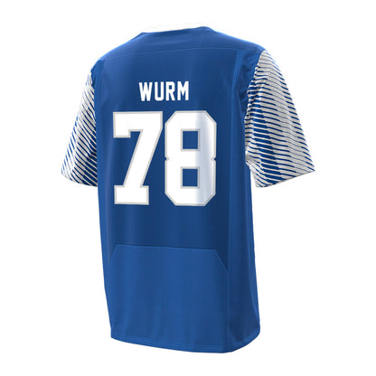 Indiana State - NCAA Football : Zac Wurm - Under Armour® Football Jersey-1