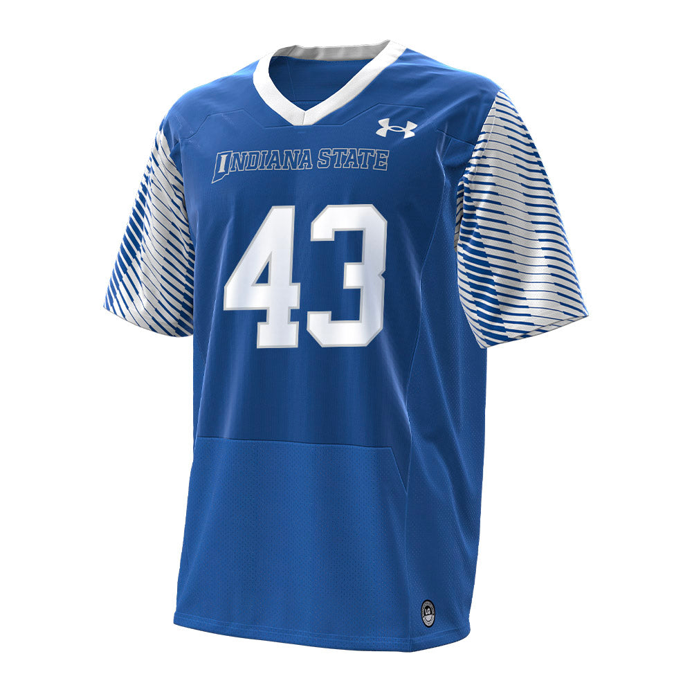 Indiana State - NCAA Football : Braydon Durham - Under Armour® Football Jersey-0