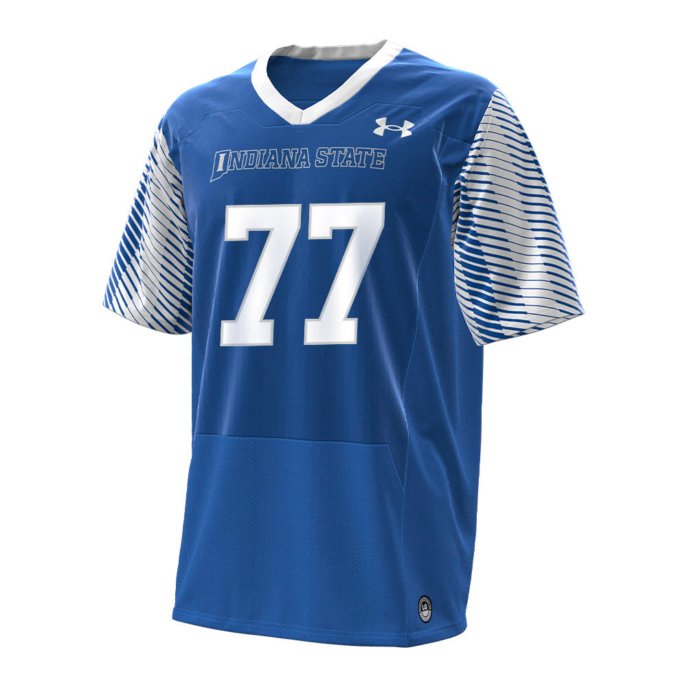 Indiana State - NCAA Football : Fernando Garcia - Under Armour® Football Jersey-0
