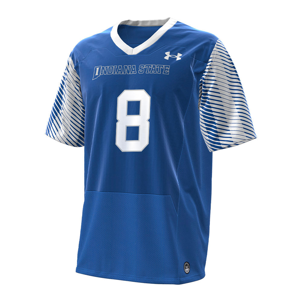 Indiana State - NCAA Football : Jacob Soley - Under Armour® Football Jersey-0