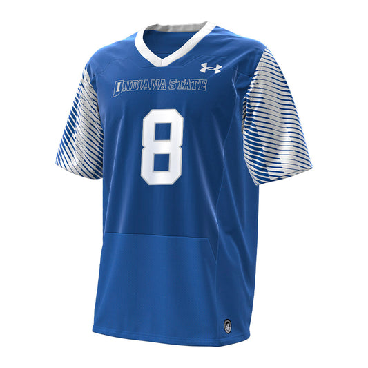 Indiana State - NCAA Football : Jacob Soley - Under Armour® Football Jersey-0