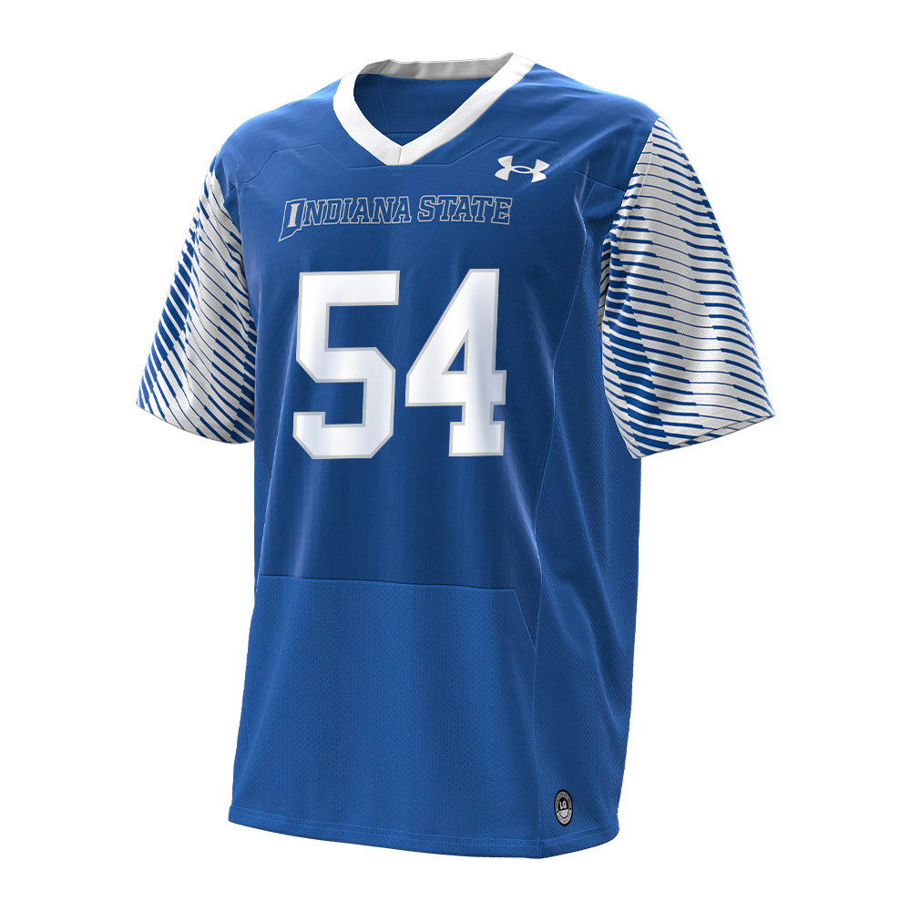 Indiana State - NCAA Football : Zeshaun Hudson - Under Armour® Football Jersey-0