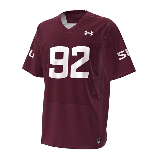 SIU Carbondale - NCAA Football : Elijah Gorman - Under Armour® Football Jersey-0