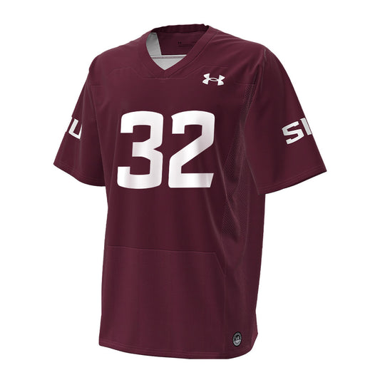 SIU Carbondale - NCAA Football : Jimmy Athans - Under Armour® Football Jersey-0