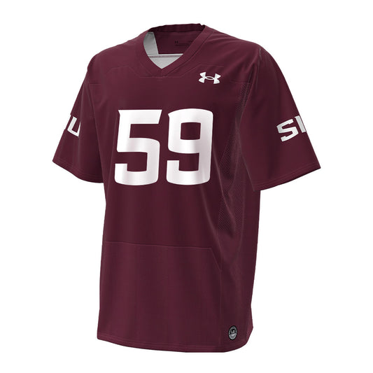 SIU Carbondale - NCAA Football : Brennan King - Under Armour® Football Jersey-0